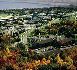 Ahh the beautiful Duluth campus....